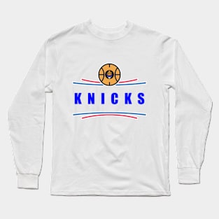 Knicks Basketball. Long Sleeve T-Shirt